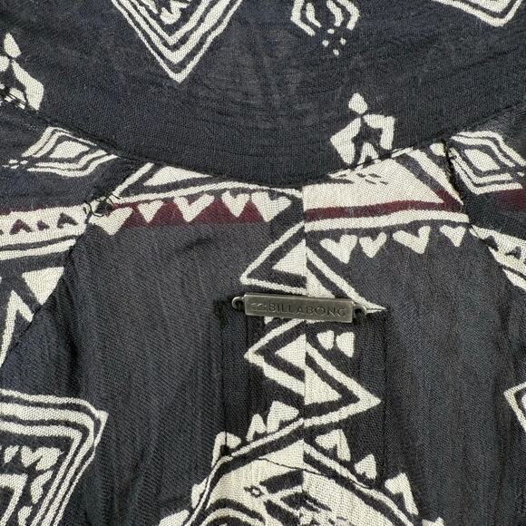 Billabong Always A Dreamer Cardigan Size Small/Medium Beachy Bohemian Surf Aztec - Picture 7 of 14